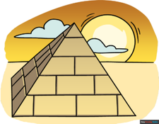 How to Draw a Pyramid Featured Image