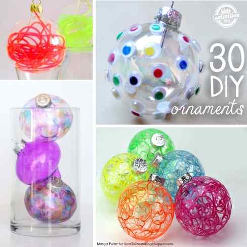 fun and funky ornaments you can make