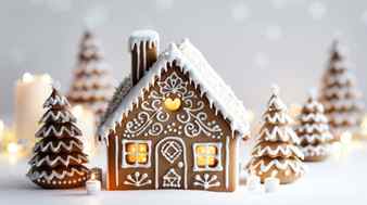 Christmas gingerbread house