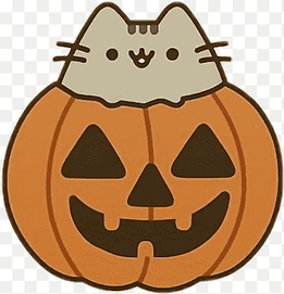 Pusheen Stamper Set Cat Book Amazon.com, halloween pumpkin, food, cat Like Mammal png thumbnail