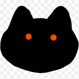 black cat, red eyes, halloween, scary, creepy, spooky, animal, nature, png thumbnail