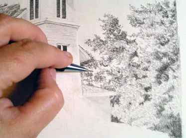 how to draw a tree easy