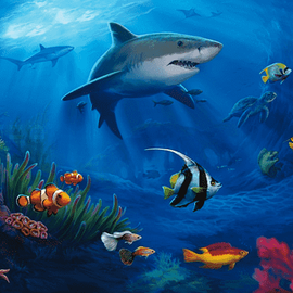 shoal of fishes illustration, Fish Underwater Desktop Sea Ocean, Aquarium, marine Mammal, animals, computer Wallpaper png thumbnail