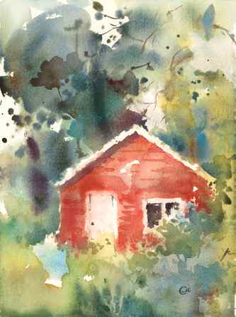 Landscape watercolor example