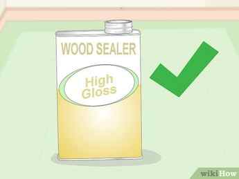 Step 2 Choose a wood sealer.