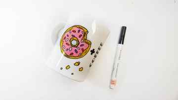 sweet dreams-cup painting ideas-hand painted mug painting ideas-mug paint ideas-cup painting designs