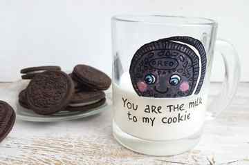 milk cookie-cup painting ideas-hand painted mug painting ideas-mug paint ideas-cup painting designs