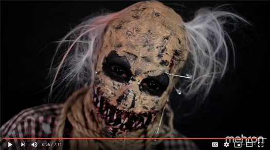 ​Scary Scarecrow Makeup Tutorial