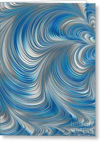 Blue Background Greeting Cards