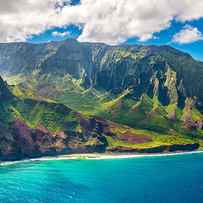 View On Napali Coast On Kauai Island by Alexander Demyanenko