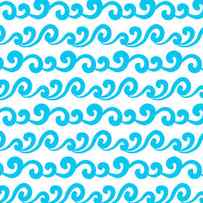Wave Seamless Pattern by Devi108