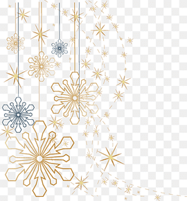 Snowflake Christmas, snowflake, gold and black snowflakes illustrations, blue, white, winter png thumbnail