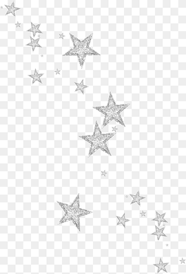 silver stars, White, Creative Christmas, stars, holidays, symmetry png thumbnail