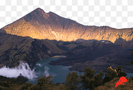 Mount Rinjani Mount Agung Volcano Island Bali, Agung volcano, landscape, natural, computer Wallpaper png thumbnail