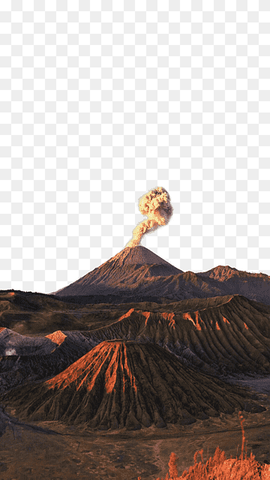 smoke on top of volcano, Mount Pinatubo Mount Bromo Volcano, HD volcano plot, smoke, volcanic Eruptions, decorative Patterns png thumbnail