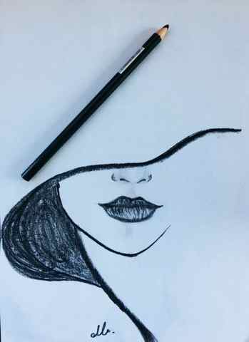 My pencil sketchghanshyam gajjarahmedabad Beauty art drawings Art drawings sketches simple Disney art drawings