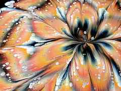 7 Amazing acrylic pour FLOWER paintings / Acrylic pouring COMPIL