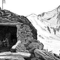 Shelter Built By The Glaciologist Louis by Print Collector