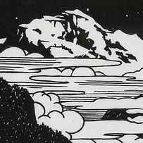 The Jungfrau by Felix Edouard Vallotton