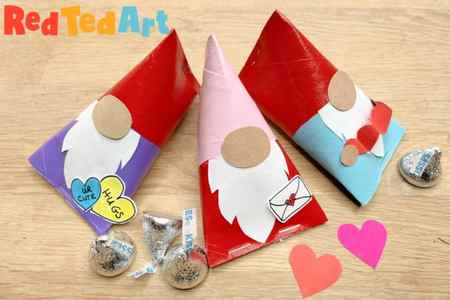 valentines gnome boxes