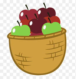 The Basket of Apples Cartoon, Apple Bucket s, food, cartoon png thumbnail