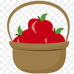 red apples in brown basket illustration, Snow White Brazil Seven Dwarfs Apple Basket, Cartoon apple basket, cartoon Character, natural Foods png thumbnail