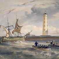 The Lighthouse At Cape Chersonese by William 