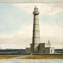 Light House On The Start, Isle by William Daniell