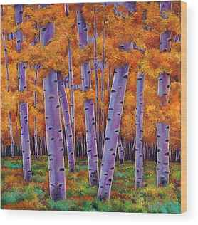 Aspen Tree Wood Prints