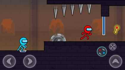 Red & Blue Stickman 2 1.8.6. Скриншот 6