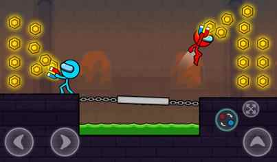 Red & Blue Stickman 2 1.8.6. Скриншот 16