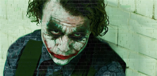 The Joker Mosaic Artwork