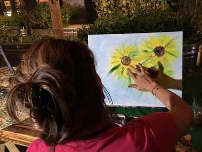 painting and wine classes miami