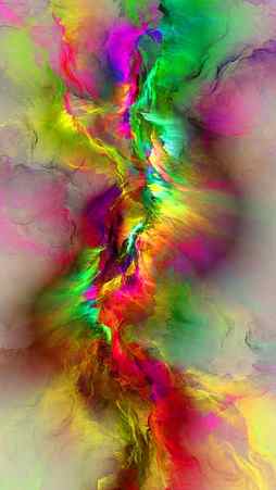 Color Explosion, abstract, art, colorful, colors, HD phone wallpaper