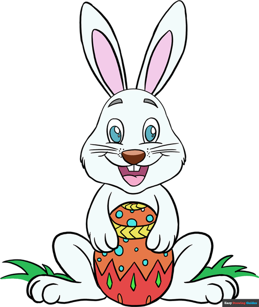 How to draw an Easter Bunny Featured Image