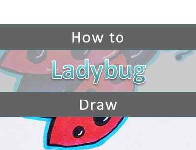 How to Draw a Ladybug Step 1