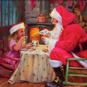 Santa Claus Reindeer Art Prints