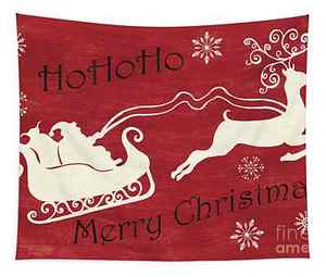 Santa Claus Reindeer Tapestries