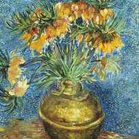 Crown Imperial Fritillaries in a Copper Vase by Vincent Van Gogh