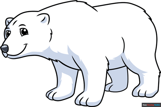 How to Draw a Cartoon Polar Bear Featured Image