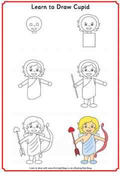Learn to Draw Cupid