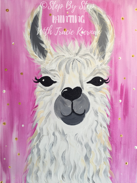 Llama Painting