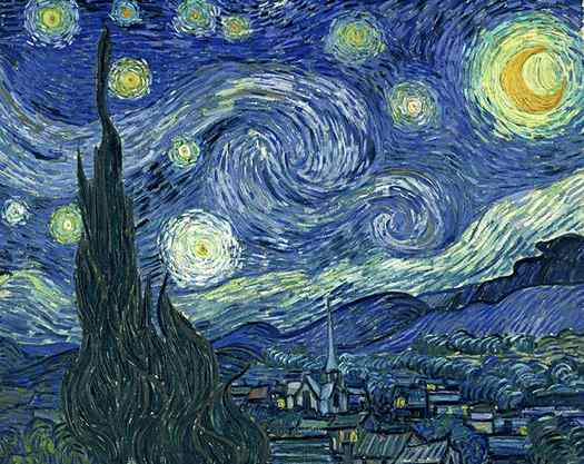 Vincent van Gogh, The Starry Night, 1889