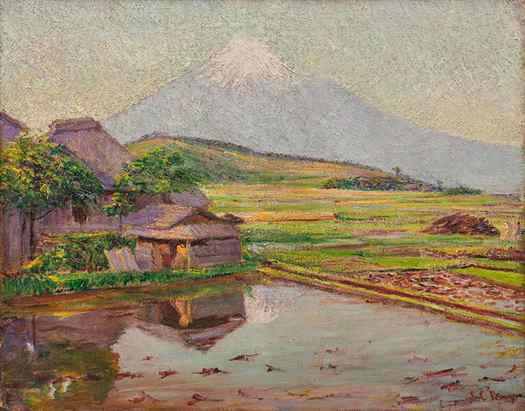 Lilla Cabot Perry, View of Mount Fuji