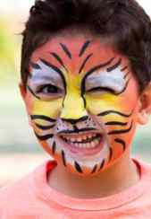 Face Painting for Kids: Paint a Tiger Face