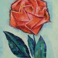 Origami Rose by Michael Creese