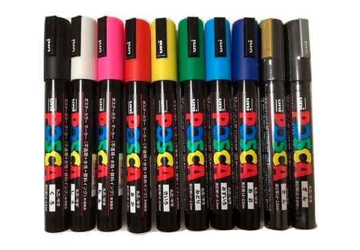 How to use paint pens – Posca markers