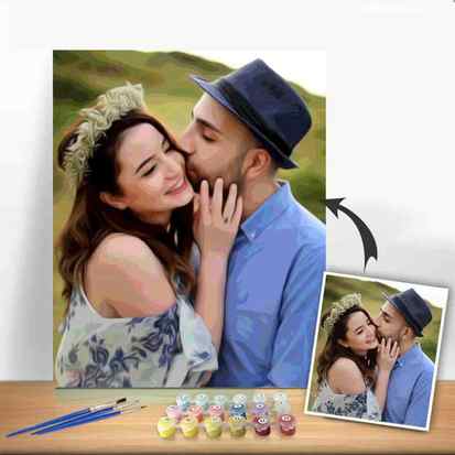 Custom Paint by Numbers Kit | Just Upload Your Photo! - Paint By Numbers