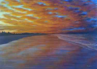 Mark Waller's sunset painting example. Nice!