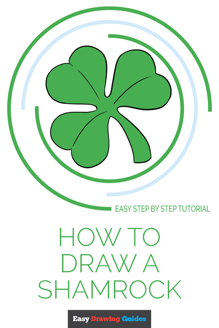 How to Draw a Shamrock | Share to Pinterest